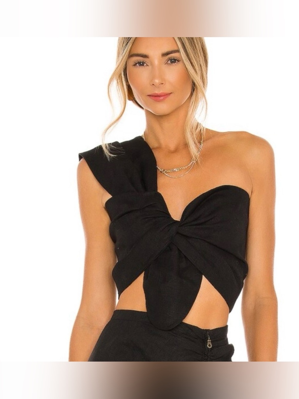 JUST BEE QUEEN JBQ linen Sol Top $395 M STILL ONLINE FULL PRICE
